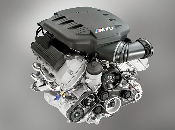 מנוע ב.מ.וו 4.0 ליטר V8 כפול מגדשים המשרת את ה-M3