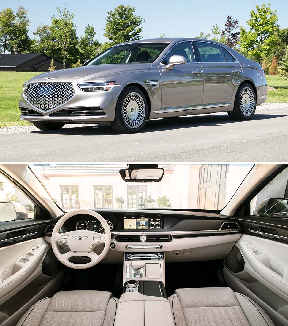 ג'נסיס G90 - ספינת הדגל הנוכחית של המותג ג'נסיס G90