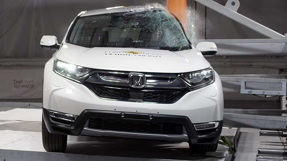 הונדה cr-v מבחן ריסוק 2019