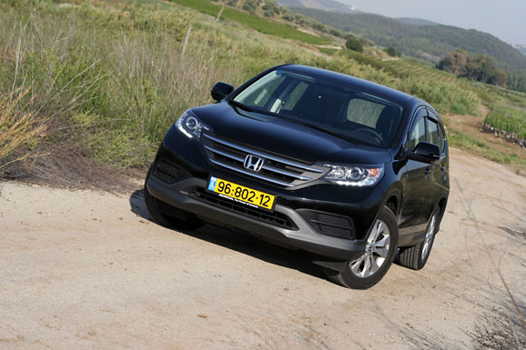 2013 הונדה CR-V החדש במבחן דרכים