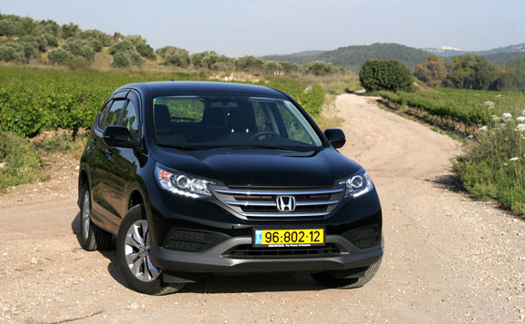 2013 הונדה CR-V החדש - מביא את אמריקה לארץ הקודש