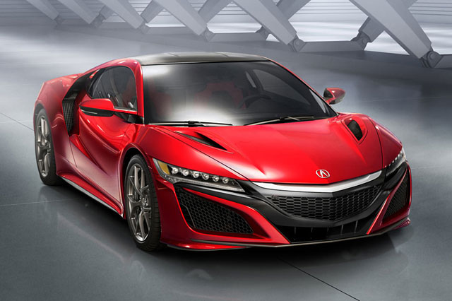 2015 הונדה NSX החדשה