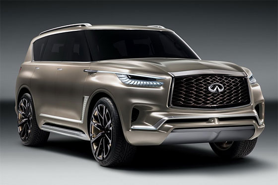 2017 אינפיניטי QX80 מונוגרף קונספט