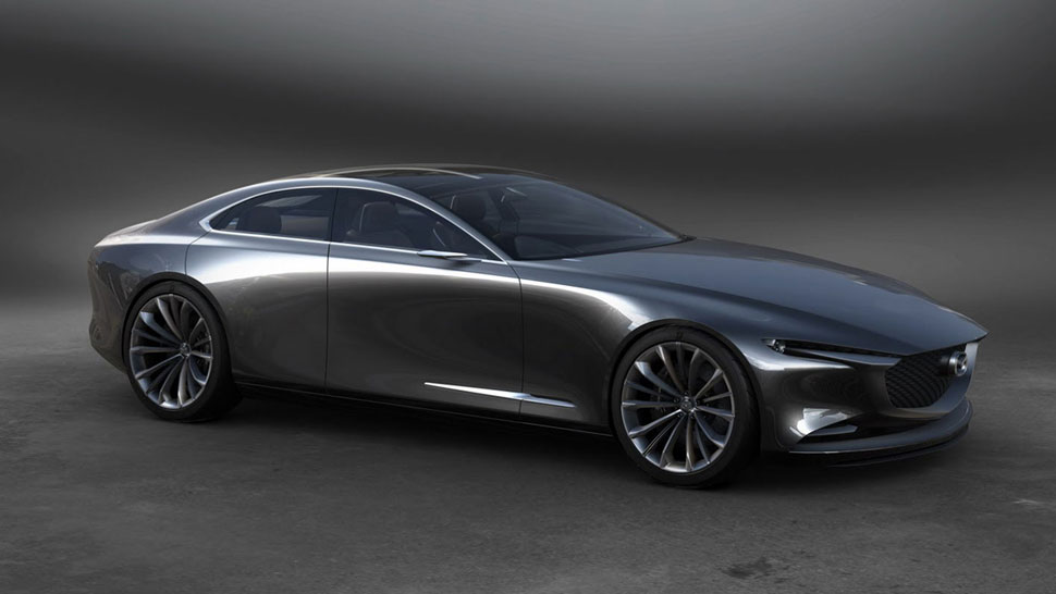 מאזדה VISION COUPE קונספט - בשלב זה מדובר בתרגיל בעיצוב בלבד. 2017 מאזדה VISION COUPE קונספט