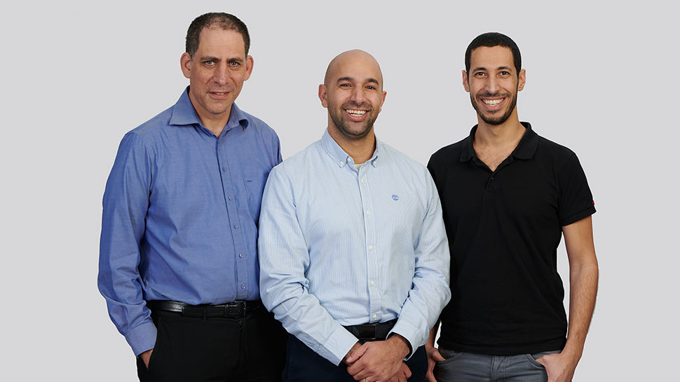 משמאל: פרופ' אוריאל לוי, סמנכ
