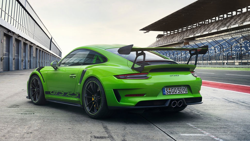 המנוע האטמופרי החזק ביותר של פורשה 2018 פורשה GT3 RS