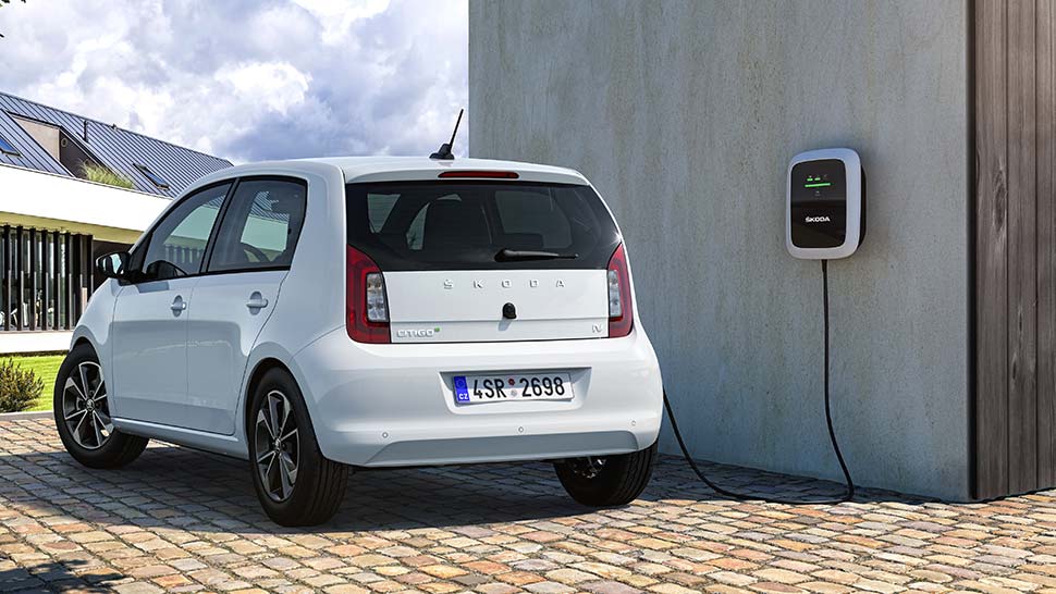 אפשרות לטעינה מהירה עד 40kW סקודה סיטיגו חשמלית e iV