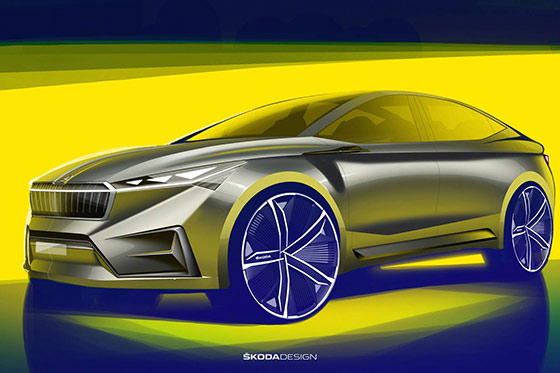 2019 סקודה Vision iV קונספט