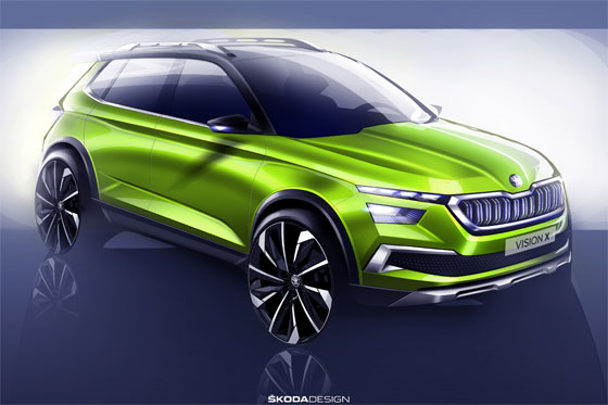 סקודה VISION X קונספט