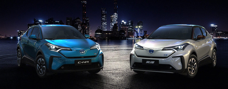 טויוטה C-HR חשמלי - לסין בלבד טויוטה C-HR חשמלי לסין