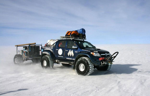 טויוטה היילקס של Arctic Trucks