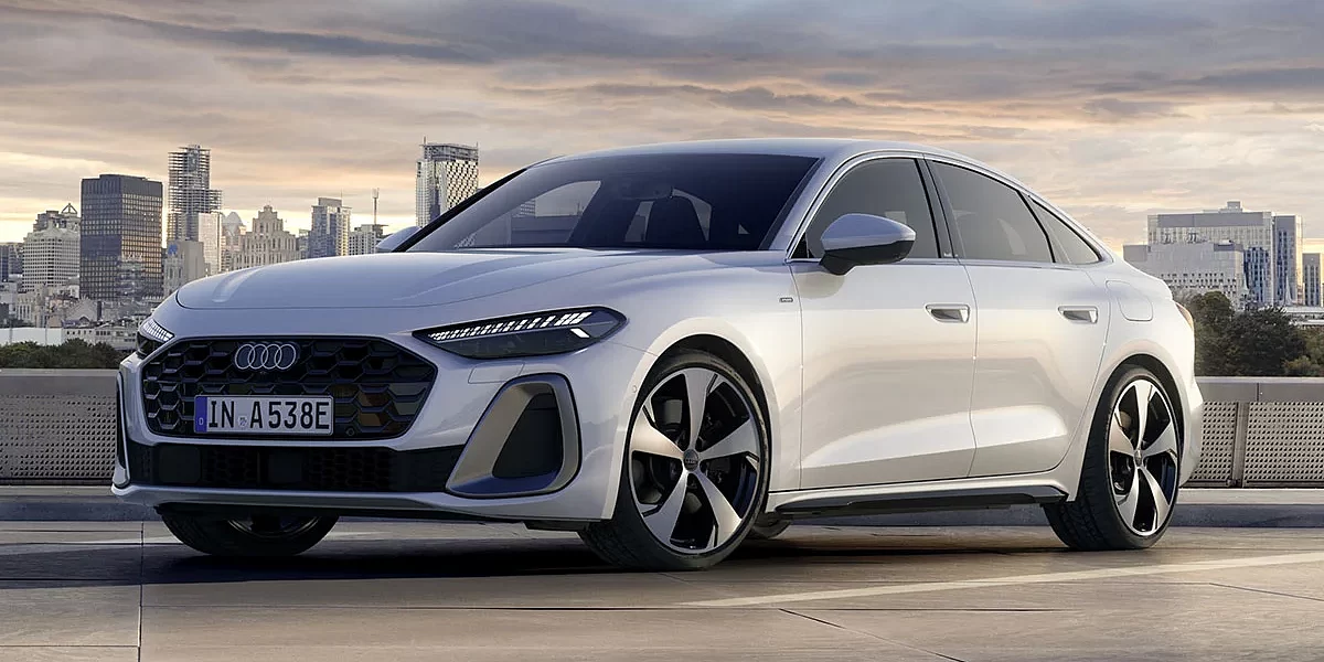 2025 אודי A5 e-hybrid החדשה