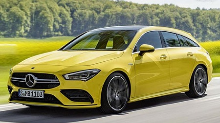 2019 מרצדס CLA35 AMG שוטינג ברייק