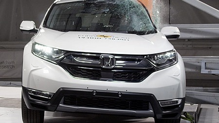 הונדה cr-v מבחן ריסוק 2019